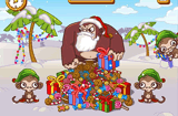 Monkey n Bananas 3: Christmas Holiday game